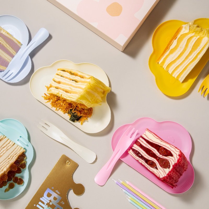 【AQIN阿钦】八拼千层蛋糕动物奶油肉松奶黄芒果生日蛋糕甜品,淘宝优惠券,粉丝福利购,淘宝优惠卷