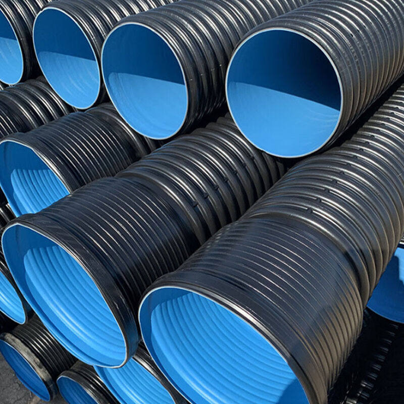 极速工孚大口径pe排水管排污管厂区排G水螺纹增强波纹管6m/根单位,淘宝优惠券,粉丝福利购,淘宝优惠卷