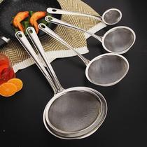 Stainless Steel Kitchen Net Leak Filter Leaking Spoon Home Kitchen Soy Milk filter Scoop Spoon Foam Juice Mesh Leaking Spoon