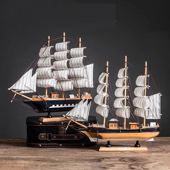 创意帆船模型摆件手工diy自制材料包公司团建沙龙暖场活动礼物 - 图2