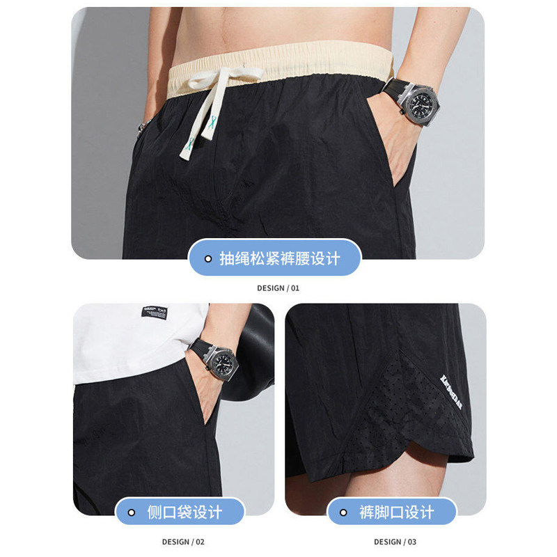 2025夏季青少年新款时尚潮牌美式休闲短裤轻薄舒适裤口设计百搭款,淘宝优惠券,粉丝福利购,淘宝优惠卷