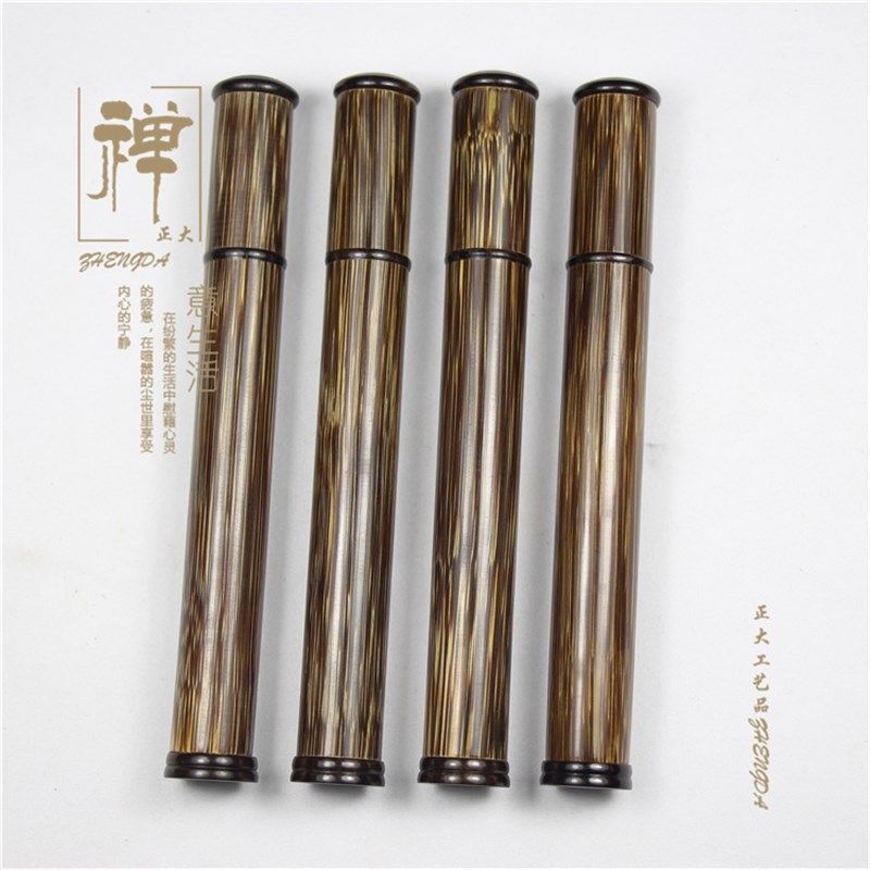 极速大量批金丝竹镶黑檀带香插短款香G筒 线香炉熏香盒线香管红酸,淘宝优惠券,粉丝福利购,淘宝优惠卷