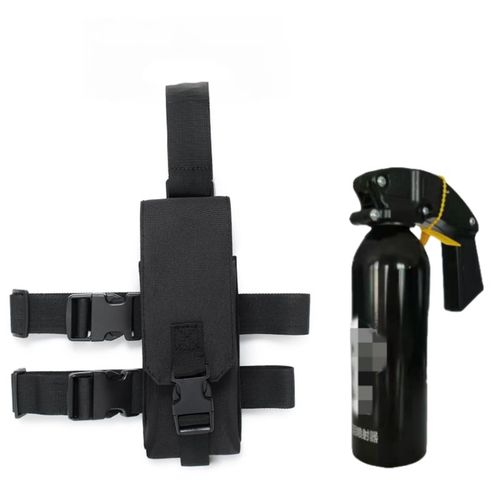 极速战术腿挂包收纳绑腿带户外水杯G套工具包矿泉水瓶手持喷射器 - 图0