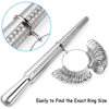 3-piece set TSK ring measurement set HKUS ring stick 0-15 beauty circle for measuring ring tools
