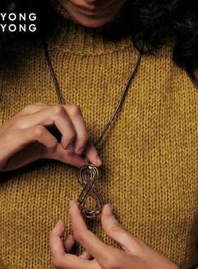 无用之用莫比乌斯环滑轨项链