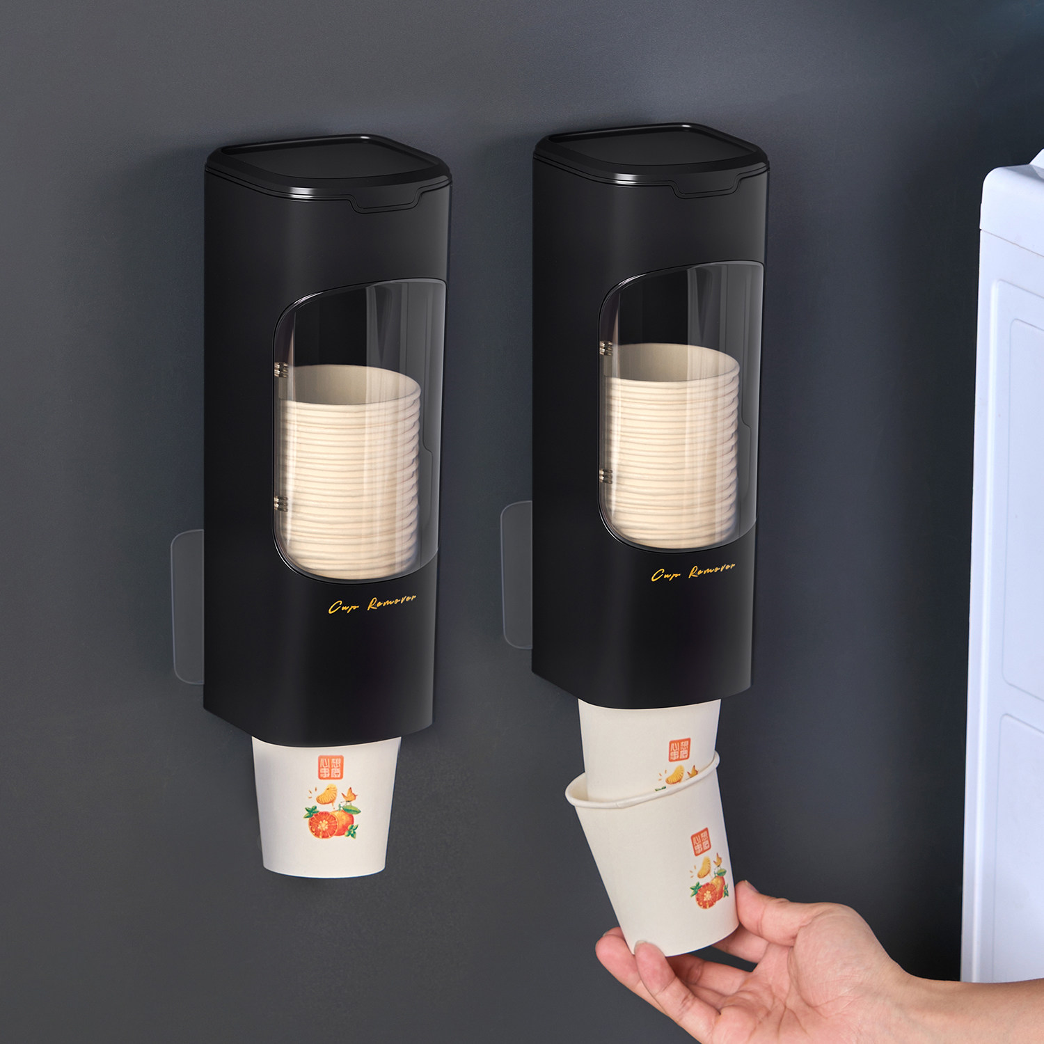 一次性纸杯架饮水机取杯器杯架壁挂纸杯架家用纸杯子收纳架置物架,淘宝优惠券,粉丝福利购,淘宝优惠卷