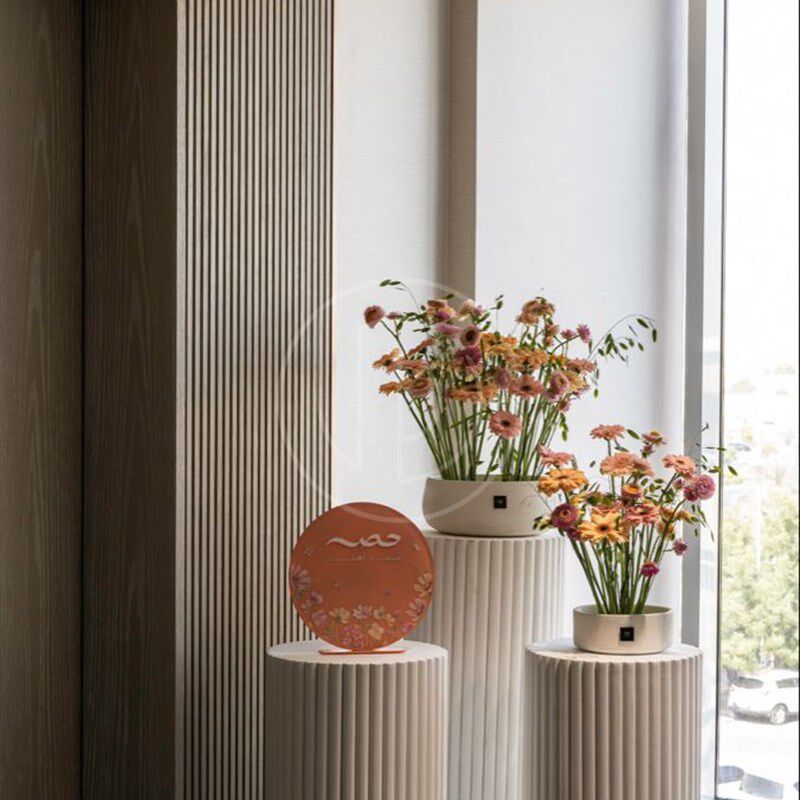 黄洞石开槽圆柱体雕塑台电视柜落地摆件底座酒店客厅装饰展示柱子,淘宝优惠券,粉丝福利购,淘宝优惠卷