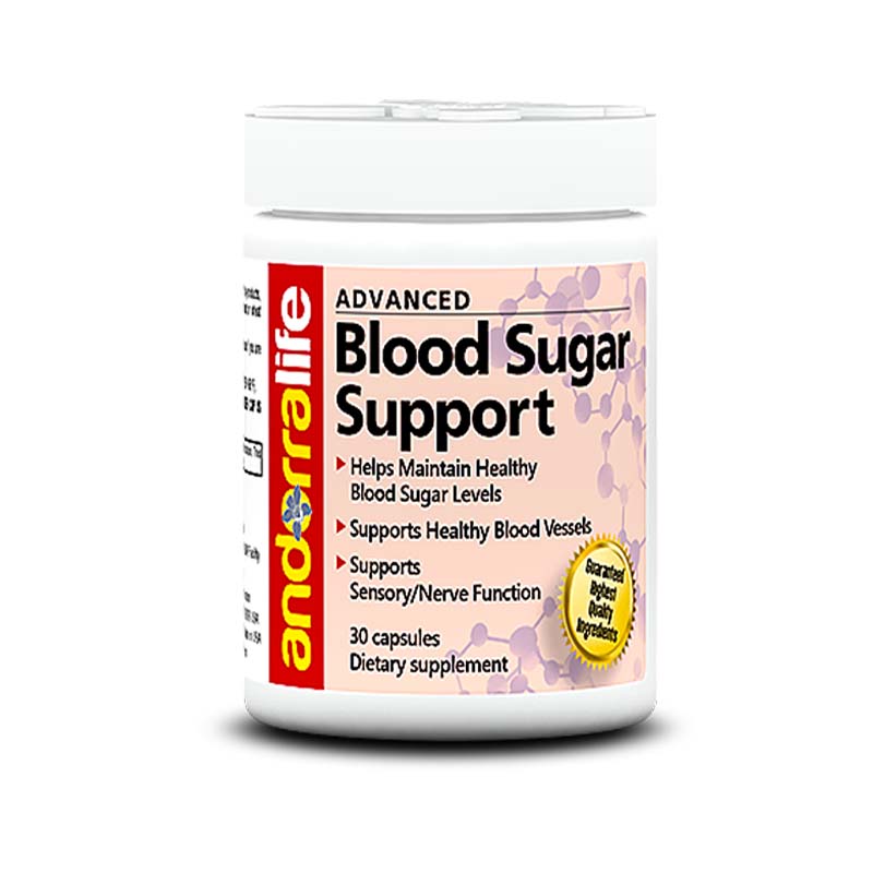 进口美国直邮Andorralife安道Blood Sugar Support中老年血糖保健 - 图1