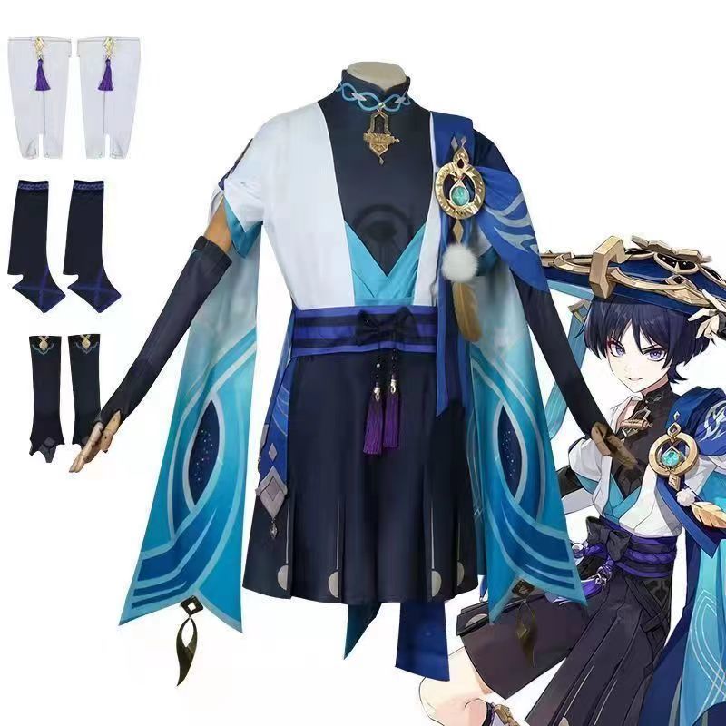 原神cos服散兵流浪者须弥久世浮倾游戏动漫cosplay服装男全套帽子 - 图2