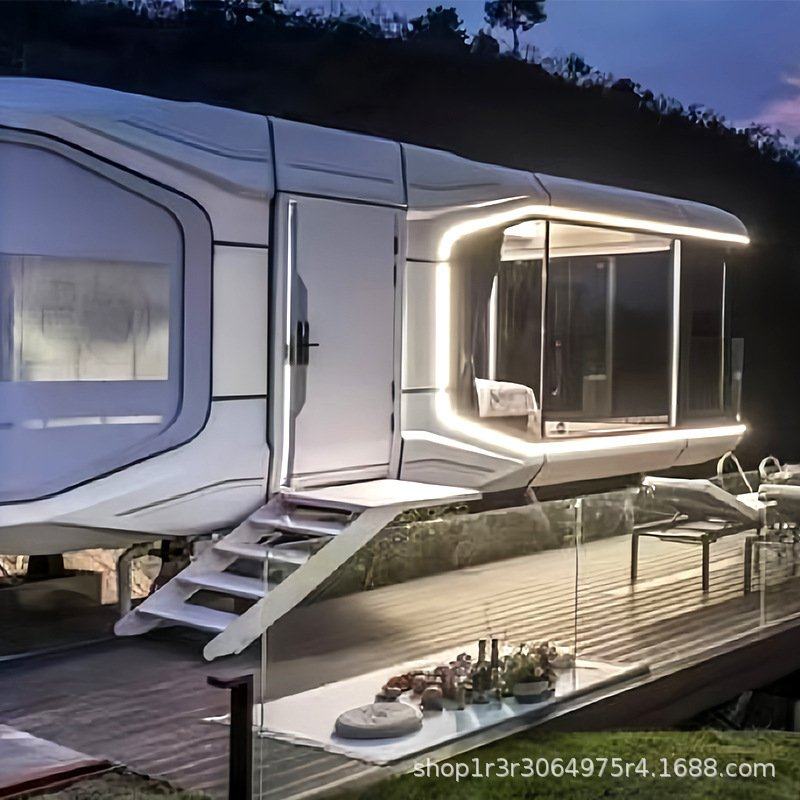 太空舱移动民宿集成智能酒店户外网红双层房可移动太空舱源头厂家,淘宝优惠券,粉丝福利购,淘宝优惠卷