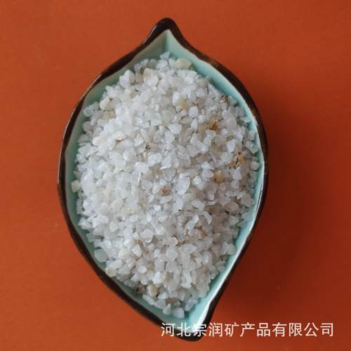 石英砂混凝土用石英 铸造耐火材料 喷砂除锈水处理20-40目石英砂 - 图0