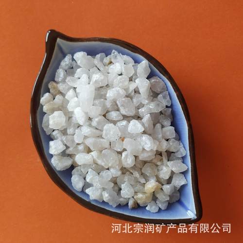 石英砂混凝土用石英 铸造耐火材料 喷砂除锈水处理20-40目石英砂 - 图1