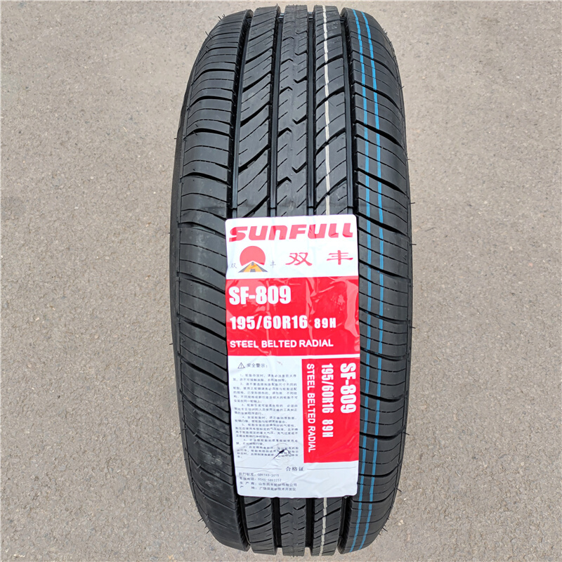 SUNFULL双丰轮胎195/60R16 89H适配KX1奕跑轩逸新骐达野帝1956016 - 图1