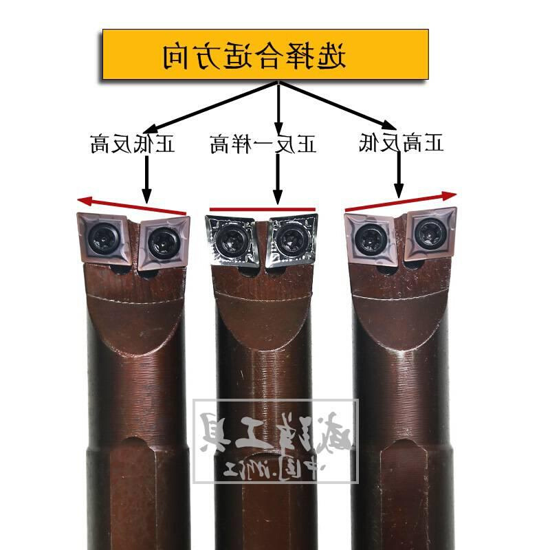 双头车刀杆装WN刀片内孔车刀杆镗孔刀杆数控镗孔刀杆非标。-图3