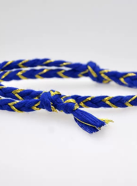 五行调和彩色手绳脚绳手工编织男女手链闺蜜一对学生棉绳可调节