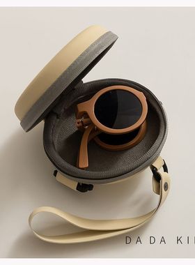 婴儿墨镜小月龄宝宝1周岁儿童防晒防紫外线遮太阳镜不伤眼睛0-6岁