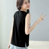 Хлопковый жилет без рукавов, футболка, топ с чашечками, майка топ, V-образный вырез, большой размер