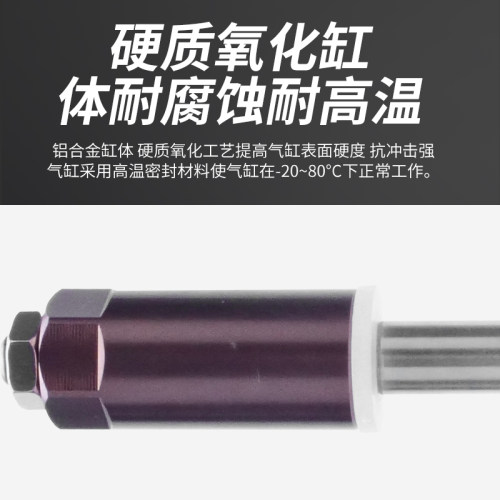 TCMJ三轴三杆可调行程大力推带导杆TCMJ/12/16/20/25/32/40/50/75 - 图0