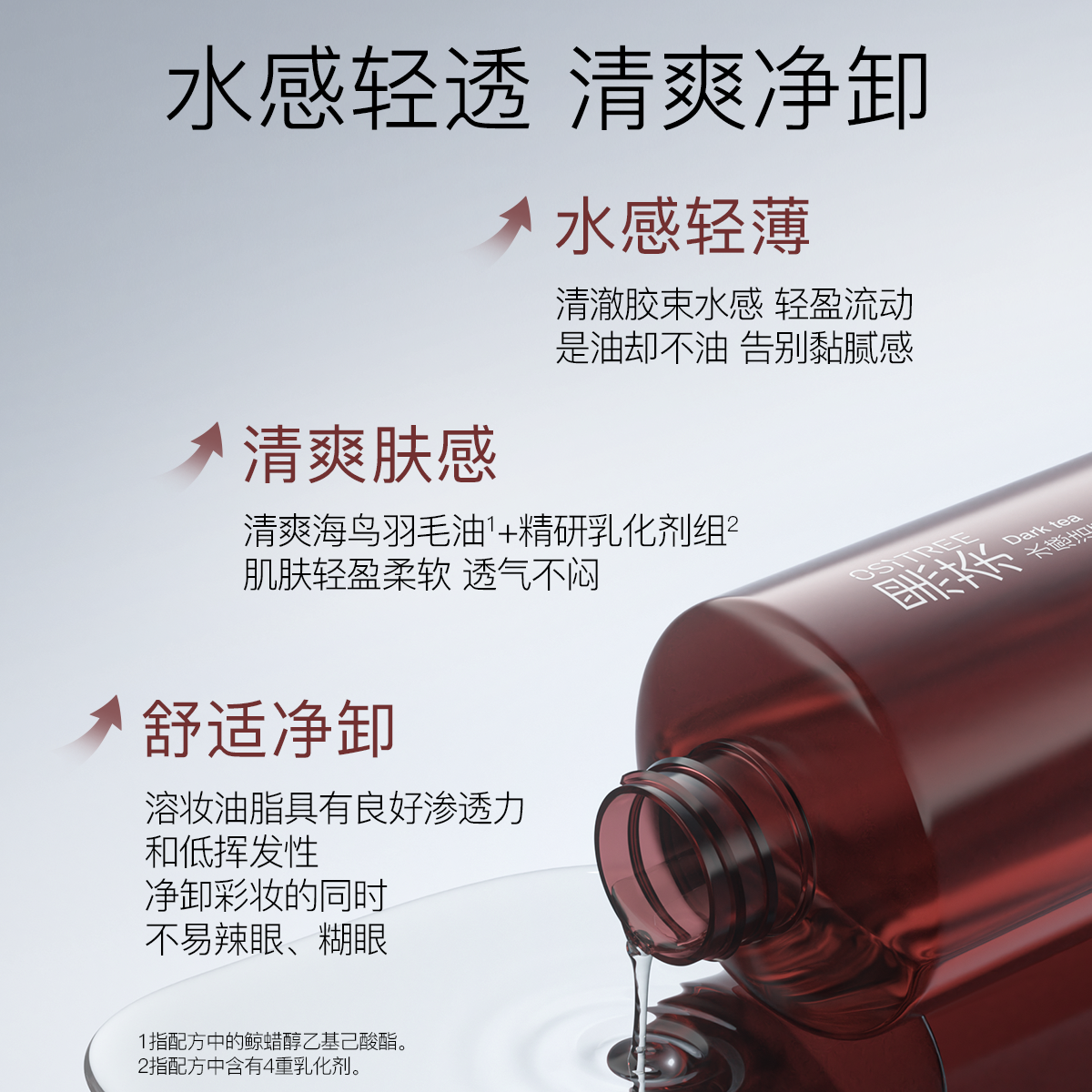 柳丝木黑茶卸妆油卸妆水女眼唇脸三合一敏感肌肤深层清洁脸部眼部,淘宝优惠券,粉丝福利购,淘宝优惠卷