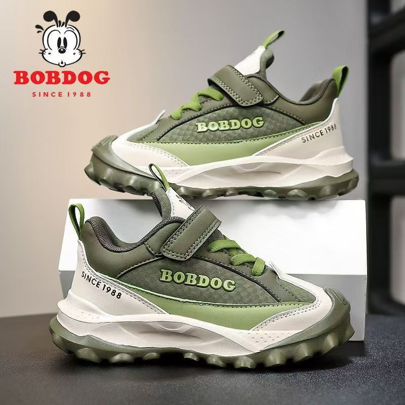 巴布豆童鞋2024春秋新款男女童鞋减震缓震运动鞋中大童防滑休闲鞋