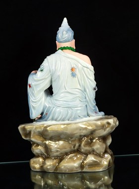 新品活佛济公像降龙罗汉尊者活佛济公道济和尚菩萨V李修缘居家客