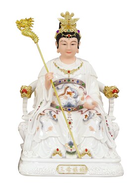 新品玉帝王母h神像家用玉皇大帝王母娘娘像体新款工艺品居精致家