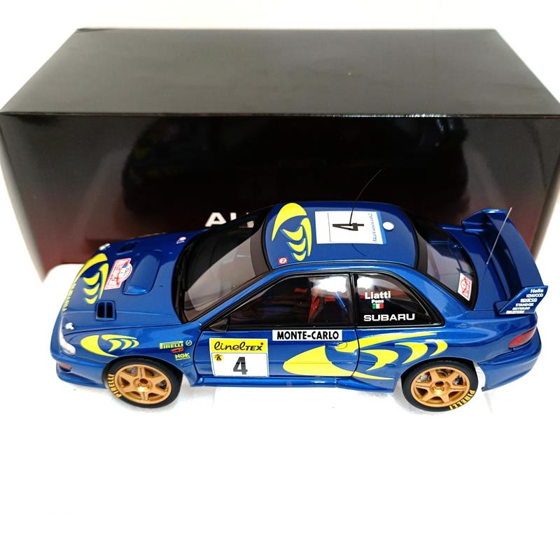 AUTOart奥拓1:18斯巴鲁WRC 1997仿真赛车收藏车摆件 合金汽车模型 - 图2