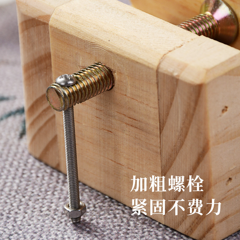 松木印床实木篆刻印床大号夹具石料印章刻章固定篆刻工具套装篆刻夹具印夹固定器印章雕刻台360度,淘宝优惠券,粉丝福利购,淘宝优惠卷