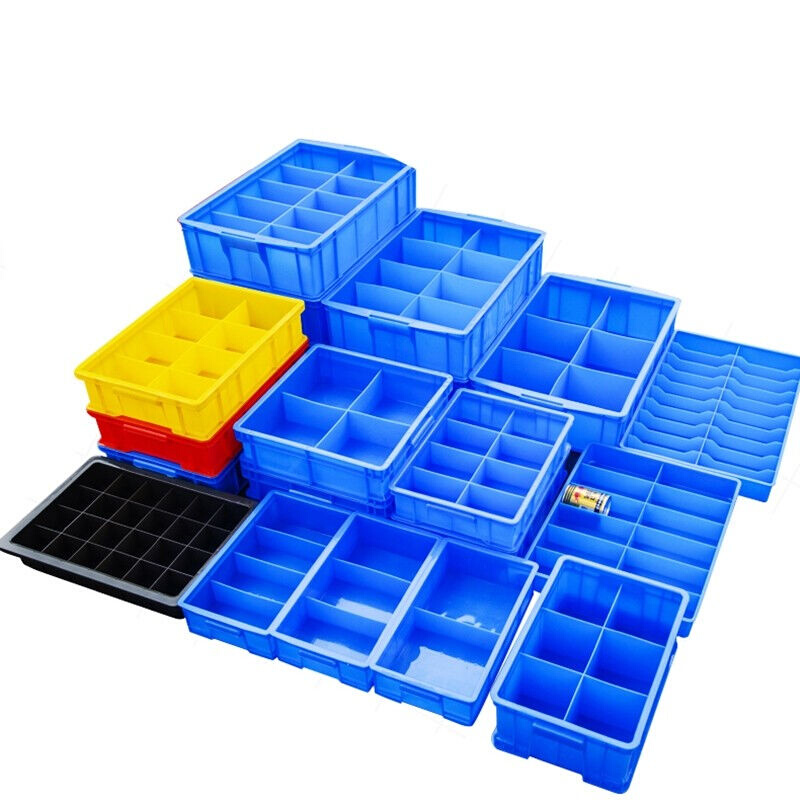 多奕美分隔式塑料周转箱590一格加厚分格零件盒多格分类收纳盒YDM - 图3