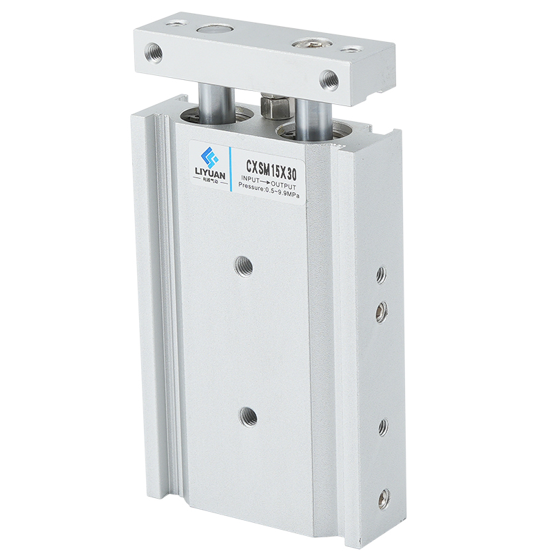 SMC型气动双轴双杆气缸CXSM6/10/15/z20/25/32-10*20X25X30X35X50 - 图3