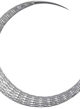 创意不锈钢镂空月亮雕塑定制售楼部水景户外园林景观装饰地标摆件