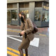 Maven Lin crisp 1OO wool round neck woolen coat women's elegant straight skirt suit