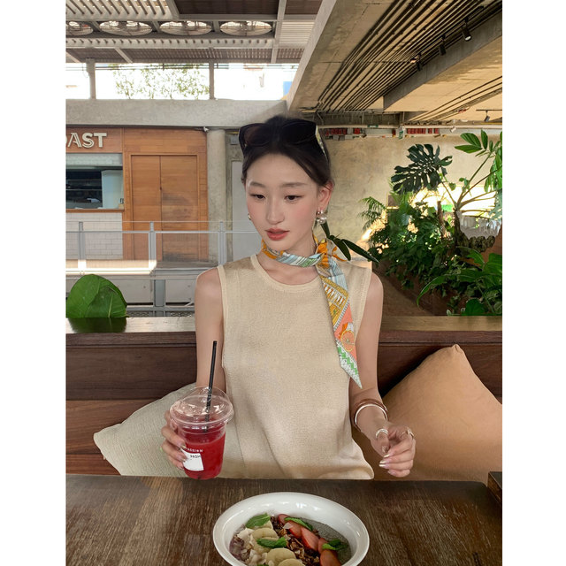 Maven Lin Su Gexiao|ເສື້ອເຊີດແຂນແບບບາງໆຂອງຜູ້ຍິງໃນລະດູຮ້ອນ ການອອກແບບແບບທັບຊ້ອນກັນ