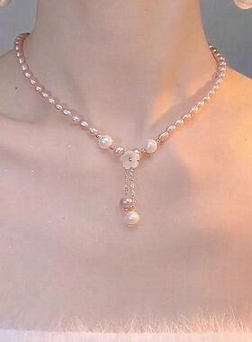 MaisonCleo小众轻奢珍珠锁骨链