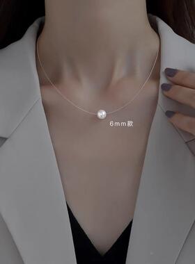 MaisonCleo纯银隐形鱼线项链