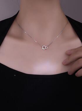 MaisonCleoS925纯银冷淡风项链