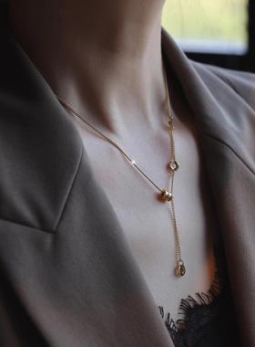 MaisonCleo轻奢小众设计流苏项链