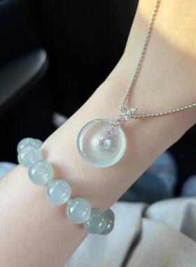 MaisonCleo翡翠平安扣项链