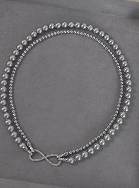 MaisonCleo真多麻双层毛衣链