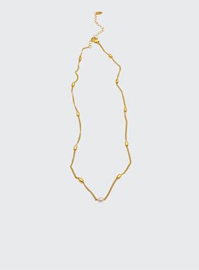 MaisonCleo简约迷你珍珠锁骨链