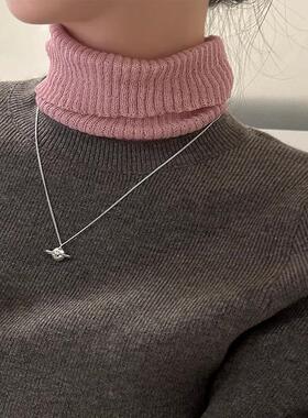 MaisonCleoS925银星球毛衣链