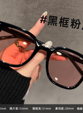 GM墨镜女防紫外线可配度数