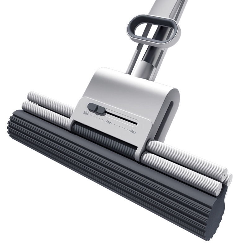 大卫原装正品38CM胶棉拖把M12伸缩杆海绵拖把头替换头滚轮配件 - 图3