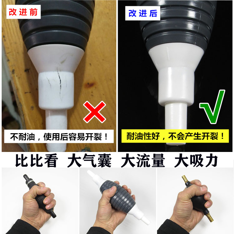 汽车油箱抽油器自吸手动大号加尿素导流管神器抽大货车柴油吸油管 - 图1