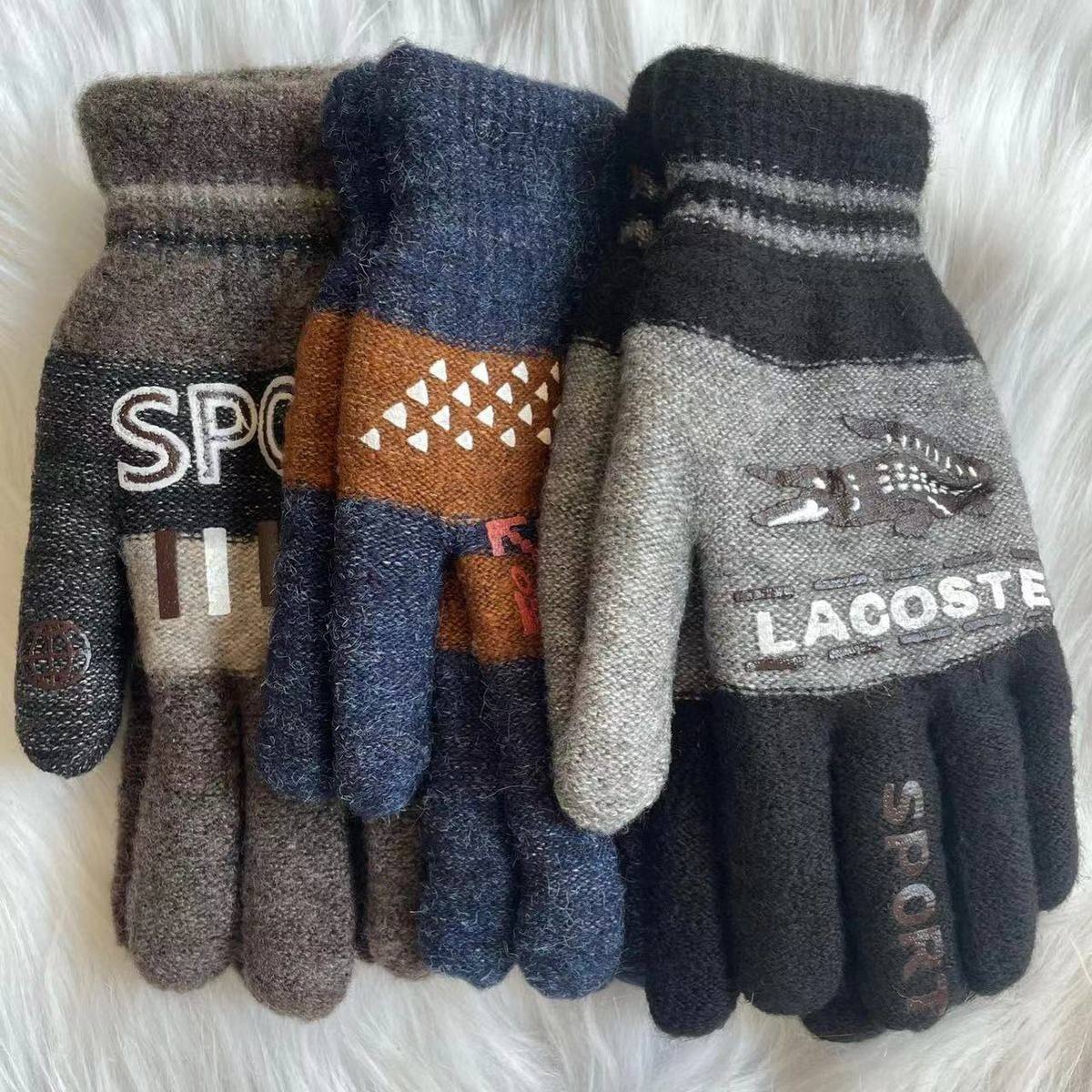 超厚男女士加厚加绒骑行双层手套针织线手套批发户外保暖防寒学生,淘宝优惠券,粉丝福利购,淘宝优惠卷