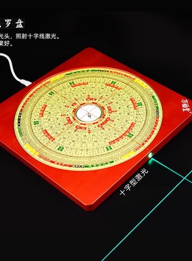 速发福堂十字罗盘纯铜寸5寸7寸8寸综0寸三元三合合1盘