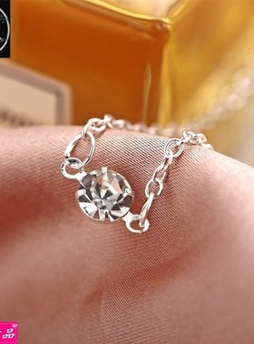 极速Simplde New Necklace Inlaid diamond Necklaces Clavicle C