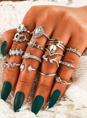 极速Punk Titahnium Men Ring Rings For Statement Gift New wom