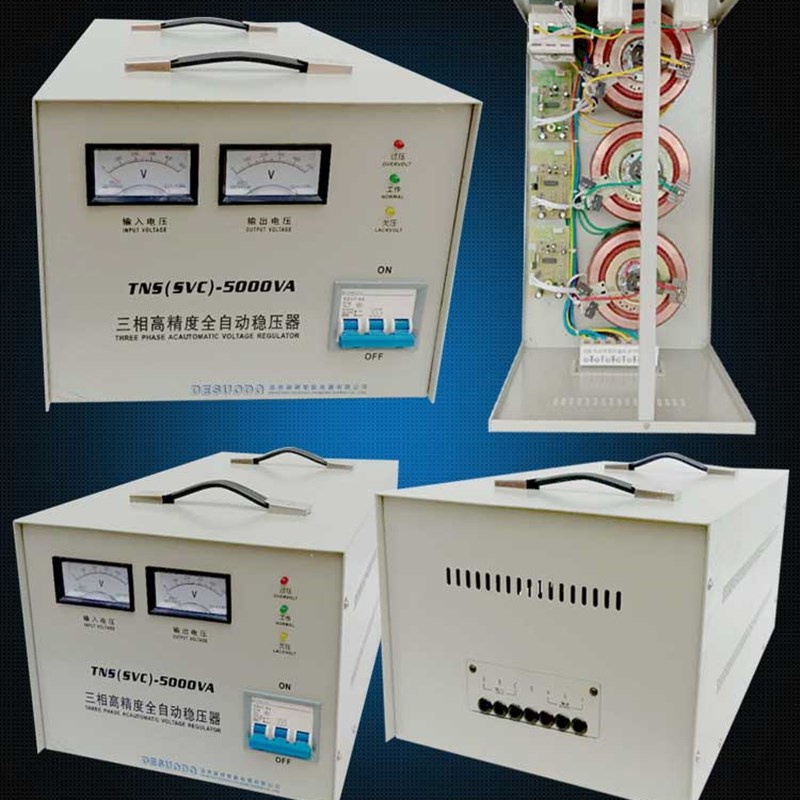 极速爆品380V三相稳压器大功u率全自动3K5KW工业稳压电源20K30KVA - 图0