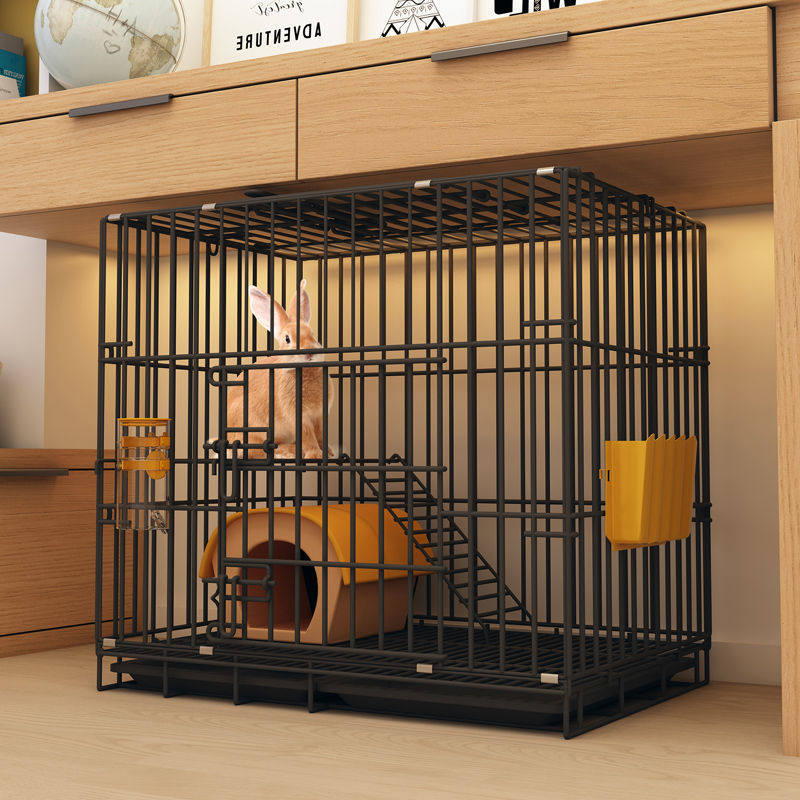 极速兔笼室内家用养兔专用大号豚鼠荷兰猪笼自T动清粪宠物窝兔笼,淘宝优惠券,粉丝福利购,淘宝优惠卷